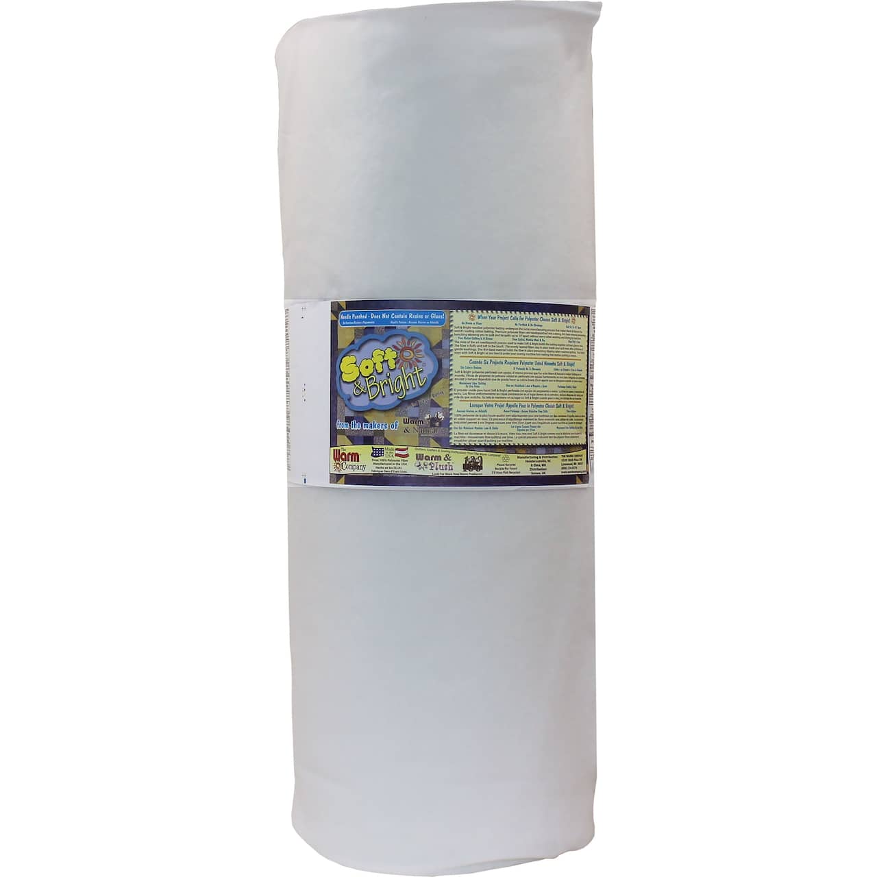 Warm Company Soft & Bright Polyester Batting